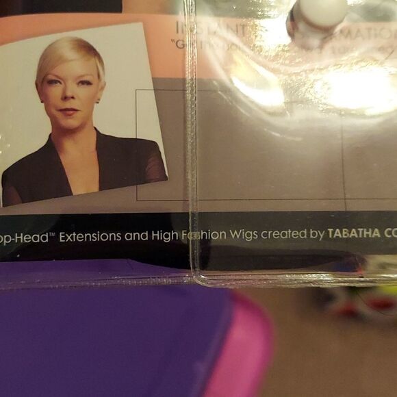 HOW Circle Hair Extension Black 10" NWT - Picture 6 of 9